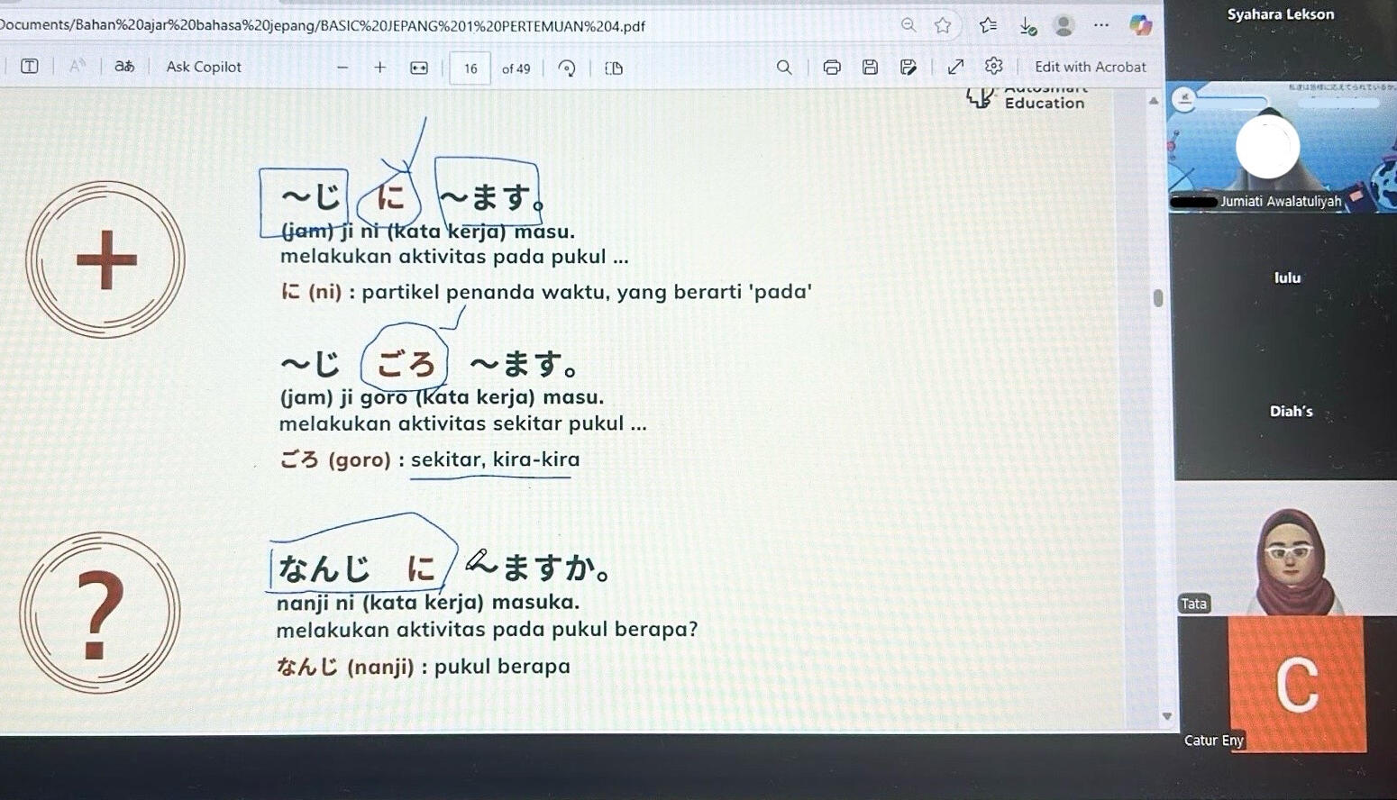 japanese online class kelas online bahasa jepang gratis